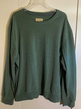 Boston Traders Men's Crewneck Sweater - Dark Green